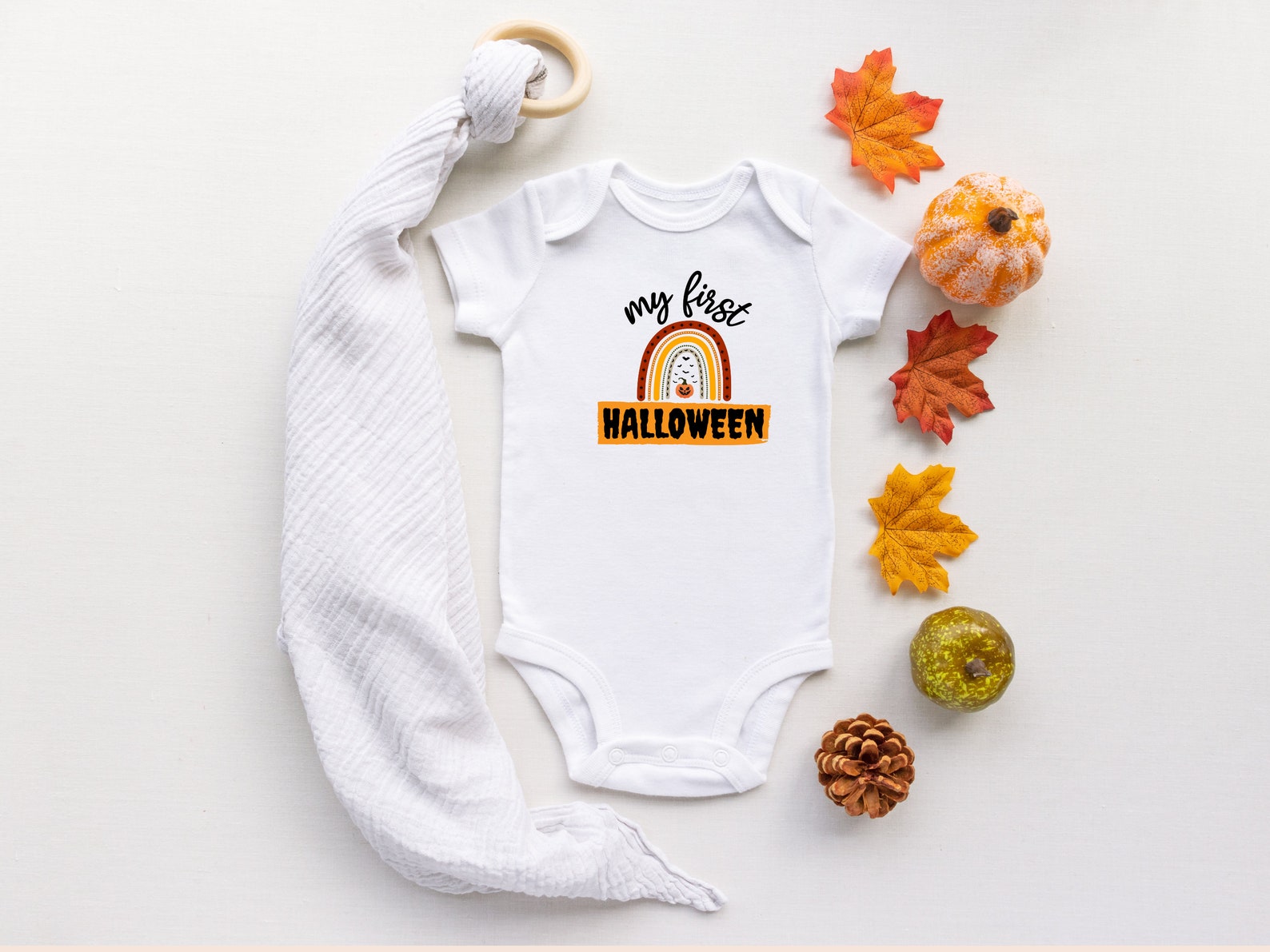 Baby's First Halloween for Baby SVG Halloween Shirt Design Etsy
