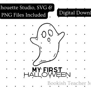 My First Halloween, Ghost, Halloween, Babys First Halloween,Halloween Onesie, Halloween Shirt for Kids, Halloween for Kids