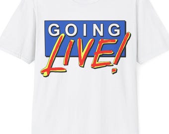 Live! T-shirt, retro-TV-klassiker