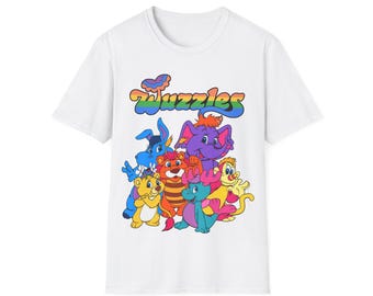The Wuzzles T-Shirt – Retro 80s Cartoon Kids TV Nostalgia Tee