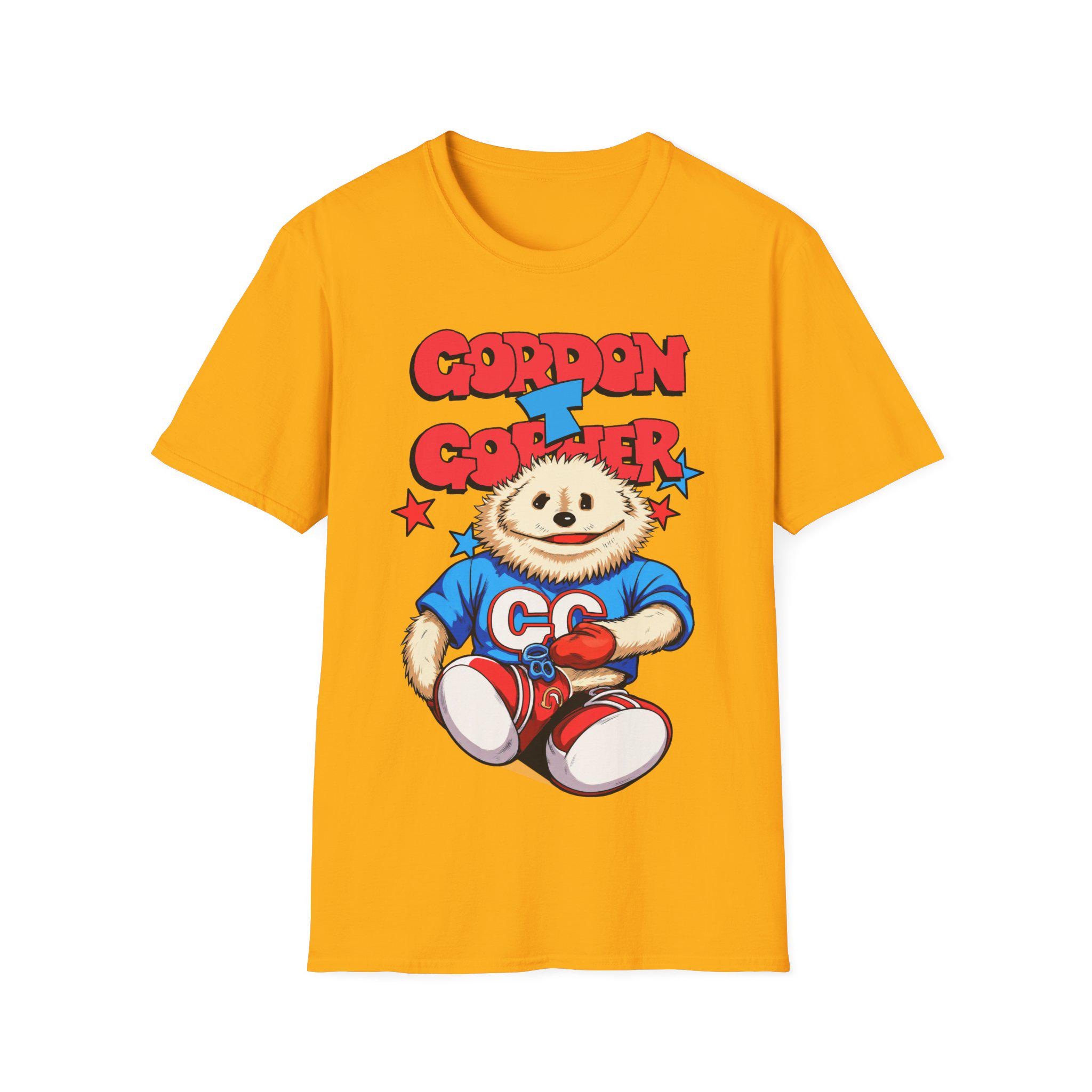 Gordon The Gopher T shirt Retro British Kids TV Nostalgia Tee Etsy Gordon The Gopher T shirt Retro British Kids TV Nostalgia Tee Etsy