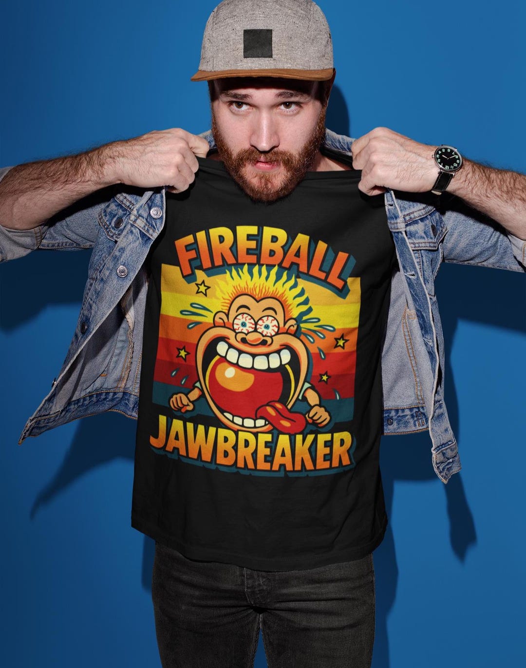 Fireball Merch Ringer Fireball Jawbreaker T-shirt – Retro Sweet Lover Nostalgia Gift Tee - Etsy