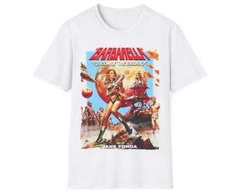 Barbarella T-Shirt – Retro Sci-Fi Cult Movie Nostalgia Tee