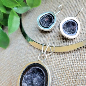 Tabasco Geode Silver Set