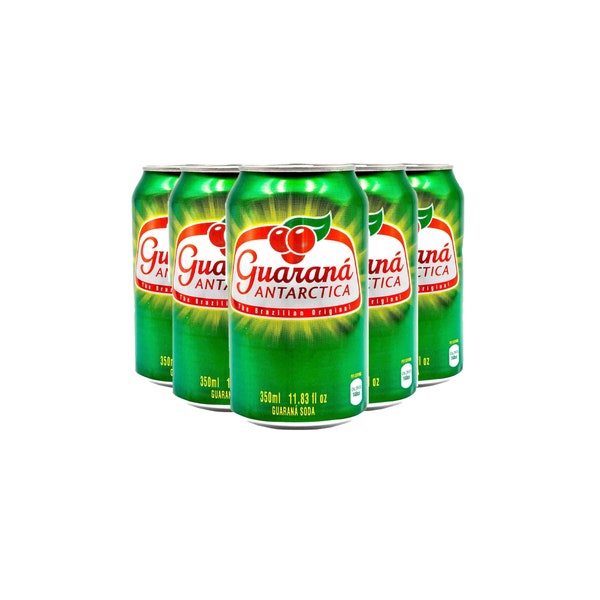 Guaraná Antarctica - Auténtica Bebida Brasileña Pack de 5