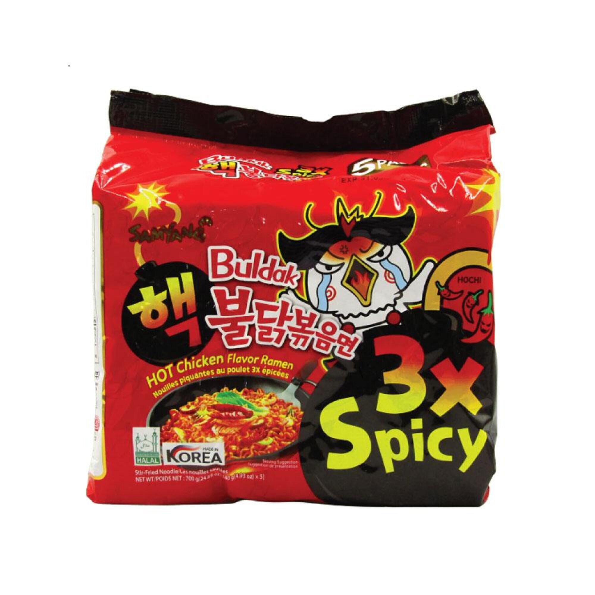 Samyang Buldak Hot Chicken Flavor Ramen Noodles 140g -  Israel