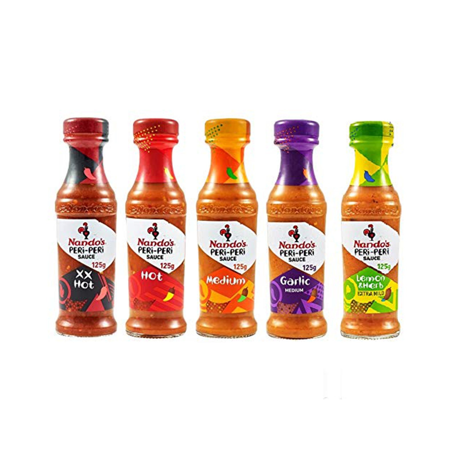 Nando's Hot Periperi Sauce 125g Different Flavors of Hot Sauces Nando