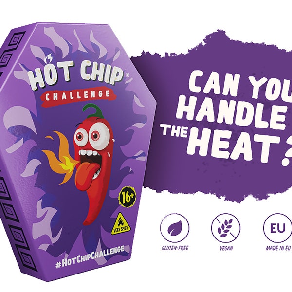 Neue Hot Chip Challenge mit Trinidad Scorpion und Carolina Reaper chili | Nehmen Sie die Herausforderung an? | Der heißeste Chip der Welt!!