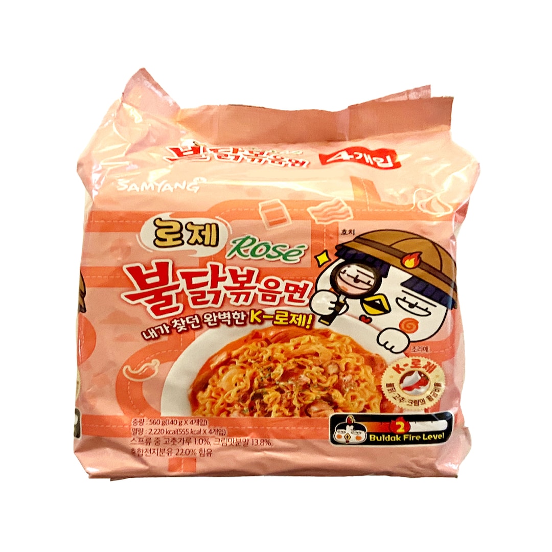 Korean Buldak Stir-Fried Ramen - Hot Chicken Flavor, Packaging May