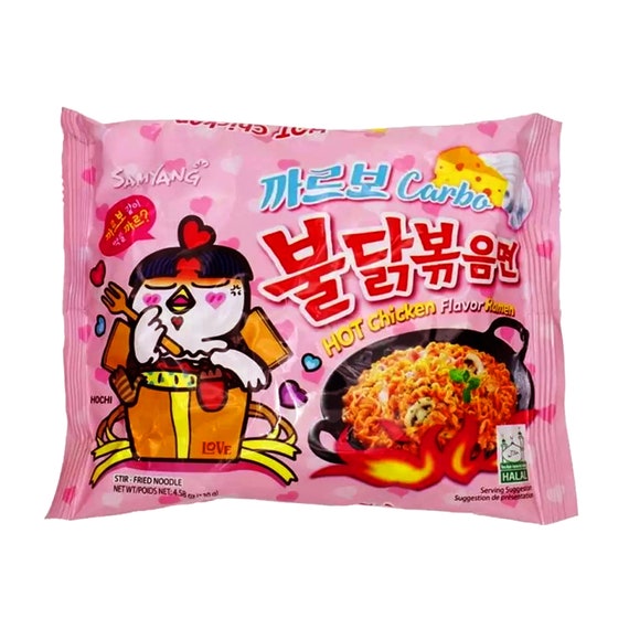 Samyang Buldak Hot Chicken Flavor Ramen Noodles Carbonara 140g 