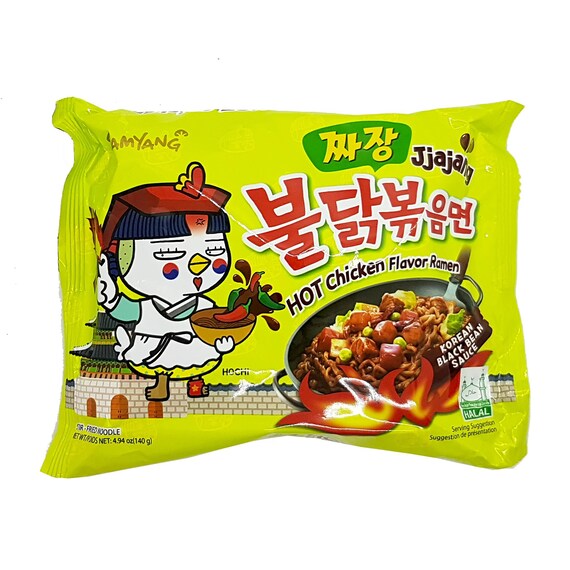 Samyang Buldak Hot Chicken Jjajang Flavor Ramen Noodles 140g