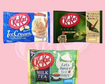 Japanisch Kit Kat Mini Variety - Eis, Matcha, Milchtee