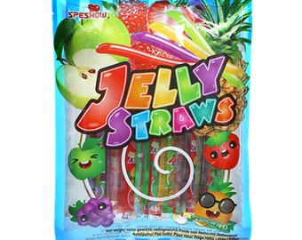 Speshow Jelly Straws, Asian Snack, Jelly Straws Variety (300g)