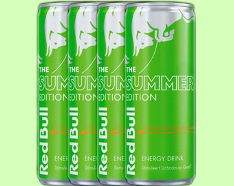 Confezione da 4 Red Bull Summer Edition - Gusto Curuba e Fiori di Sambuco