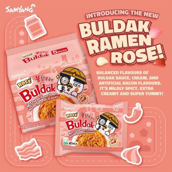 🔥[SAMYANG] Korean Spicy HOT Chicken Flavor Buldak Ramen Noodle- 4