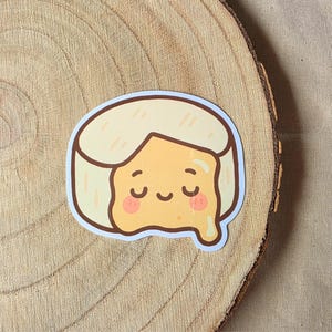 Camembert Cheese | vinyl sticker | laptop sticker | water bottle sticker | The cheese collection
