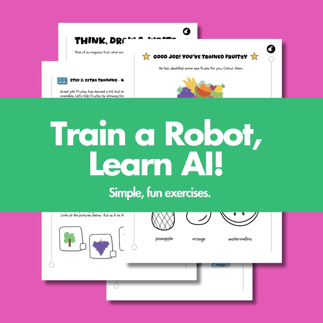 AI for Kids, Artificial Intelligence, Train Robots, Machine Learning ...