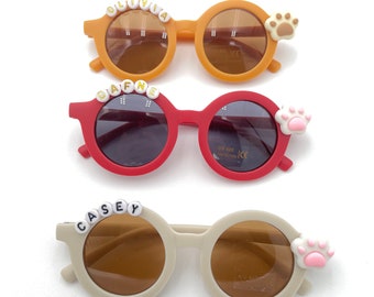 Personalized Name Sunglasses, Toddler Gift, Kids Gift, Babies Gift, Baby Girl Personalized Birthday Gift Sunglasses
