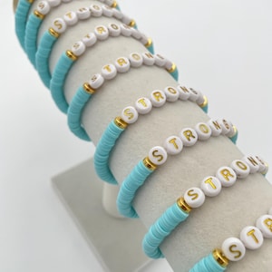 20-25-30-50-100-200 Bulk Order Personalized Custom Beaded Name Bracelets,Friendship Bracelet,Custom Word Beaded Bracelets,Bachelorette Party