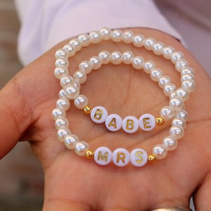 Gold Filled Single Stacking Bracelet | Gold Bead Bracelet | Womens Gold Filled Beaded Bracelet | Womens Bracelet | Bride Bracelet