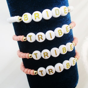 Bridesmaids Gift, Bride Tribe Friends, Bachelorette Party Gifts,Party gifts, Bachelorette Bracelet, Wedding Gift, Bride Tribe Gifts,