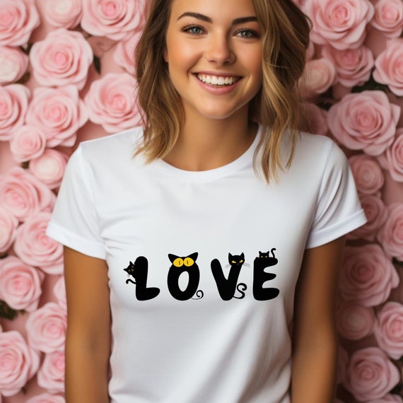 Mother Of Cats Floral Tshirt - Funny Cat Lover Tee Shirt Mother Of Cats Floral Tshirt - Funny Cat Lover Tee Shirt