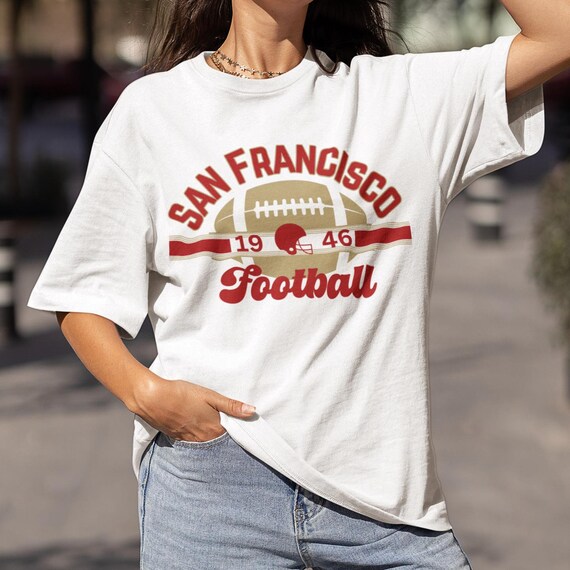 San Francisco Football | Vintage Sf Cali Niner Retro Gameday T-Shirt San Francisco Football | Vintage Sf Cali Niner Retro Gameday T-Shirt