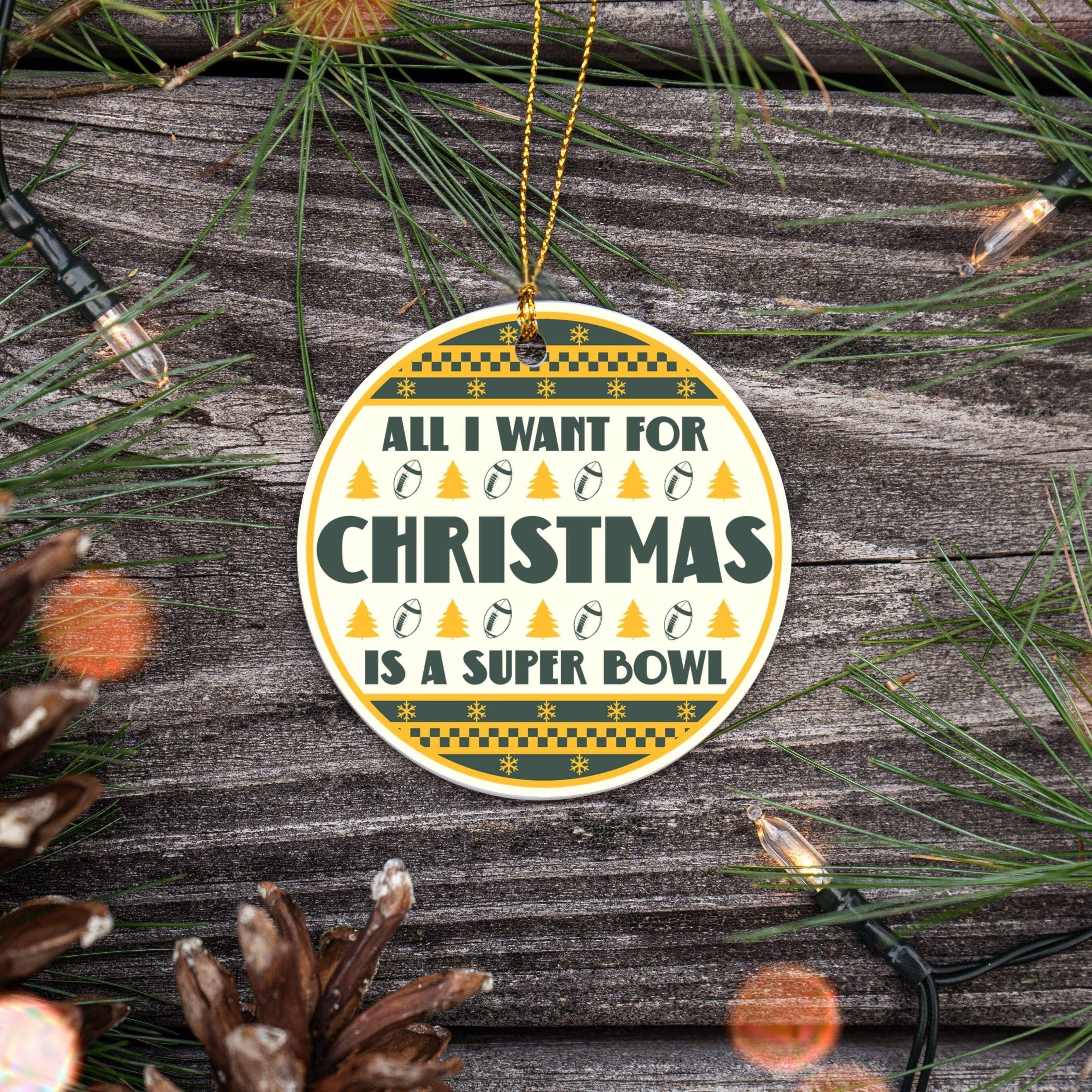 Green Bay Packers Christmas Sweater - Etsy