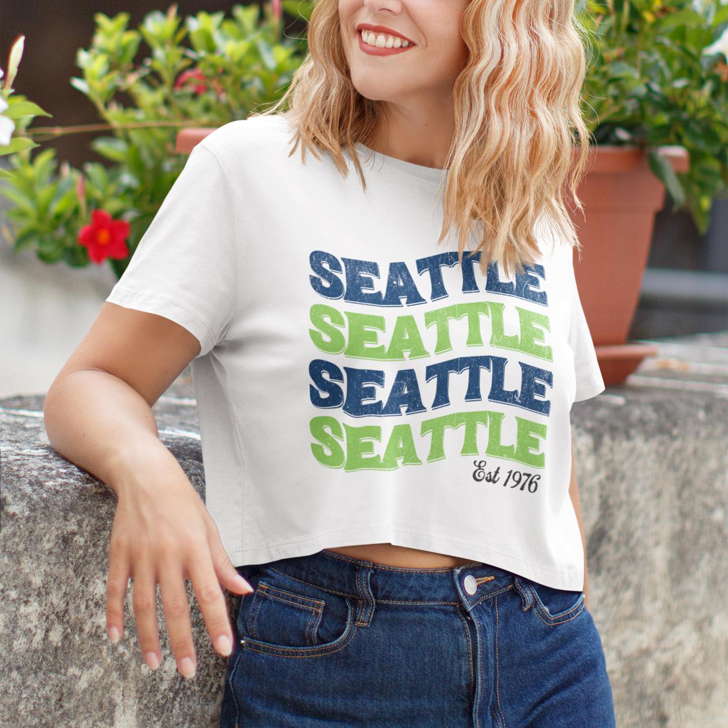 Seahawks Crop Top - Etsy