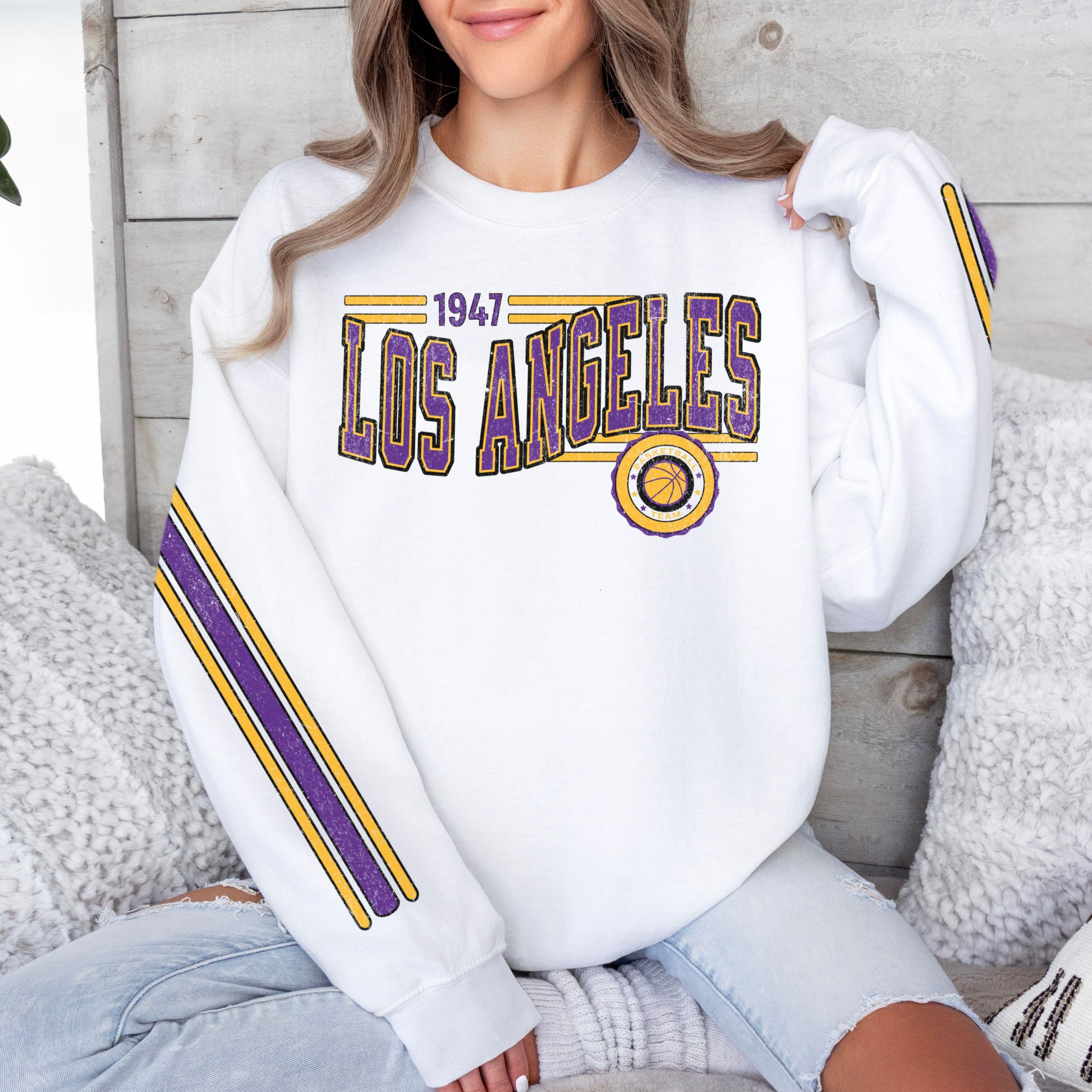 Vintage Lakers Sweater - Etsy
