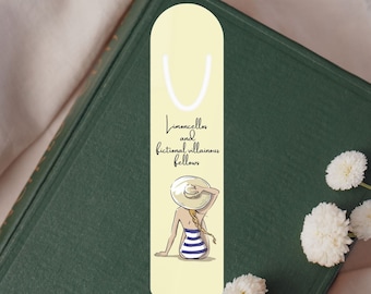 Funny bookmark, Cute bookmark, Travel bookmark, Metal bookmark, Bookish, Reader gift, Book accessory, Gift for her, Booktok, Bookworm
