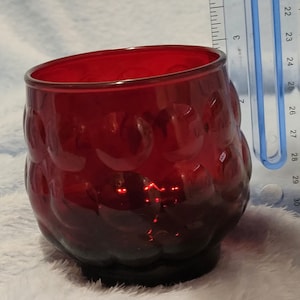 Old Fashioned Glass by Anchor Hocking in Ruby Red