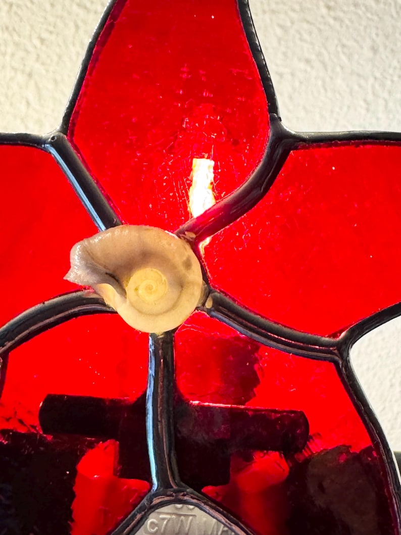 IvyStainedGlassArt Stained Glass Starfish Night Light - Thumbnail 5