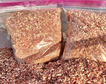 Aromatic bulk small cedar shavings