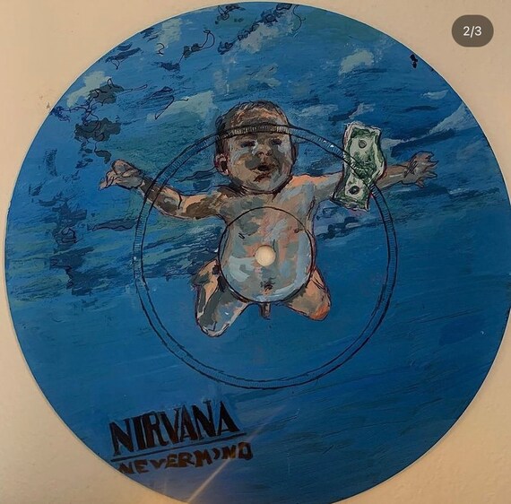 EUオリジナル盤】NIRVANA NEVER MIND レコード ニルヴァーナ □NIRVANA