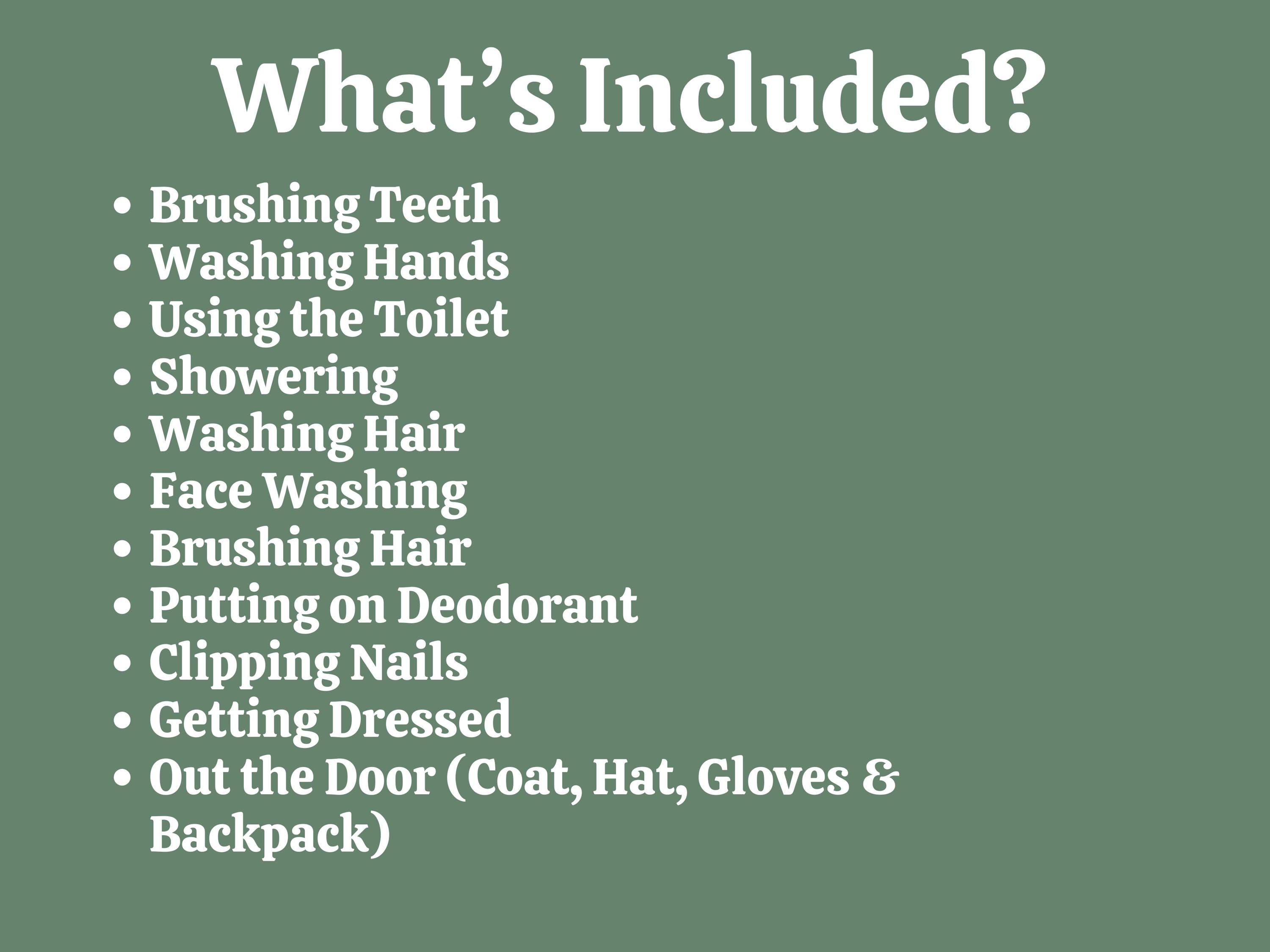 Ultimate ADL Visual Bundle, Life Skills Routines for Autism & ADHD ...