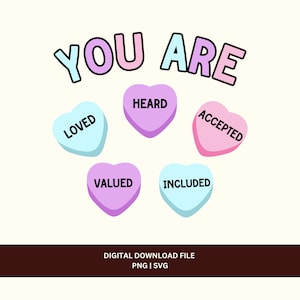Valentijnsdag leraar png svg ontwerpbestand, studentenbevestigingen snoepharten, retro-opname en acceptatie Valentijnsdag ontwerp