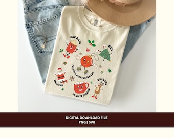 Christmas Aba png svg file, Holiday rbt bcba design, Christmas shirt design for behavior therapists, DIY digital download for DTF