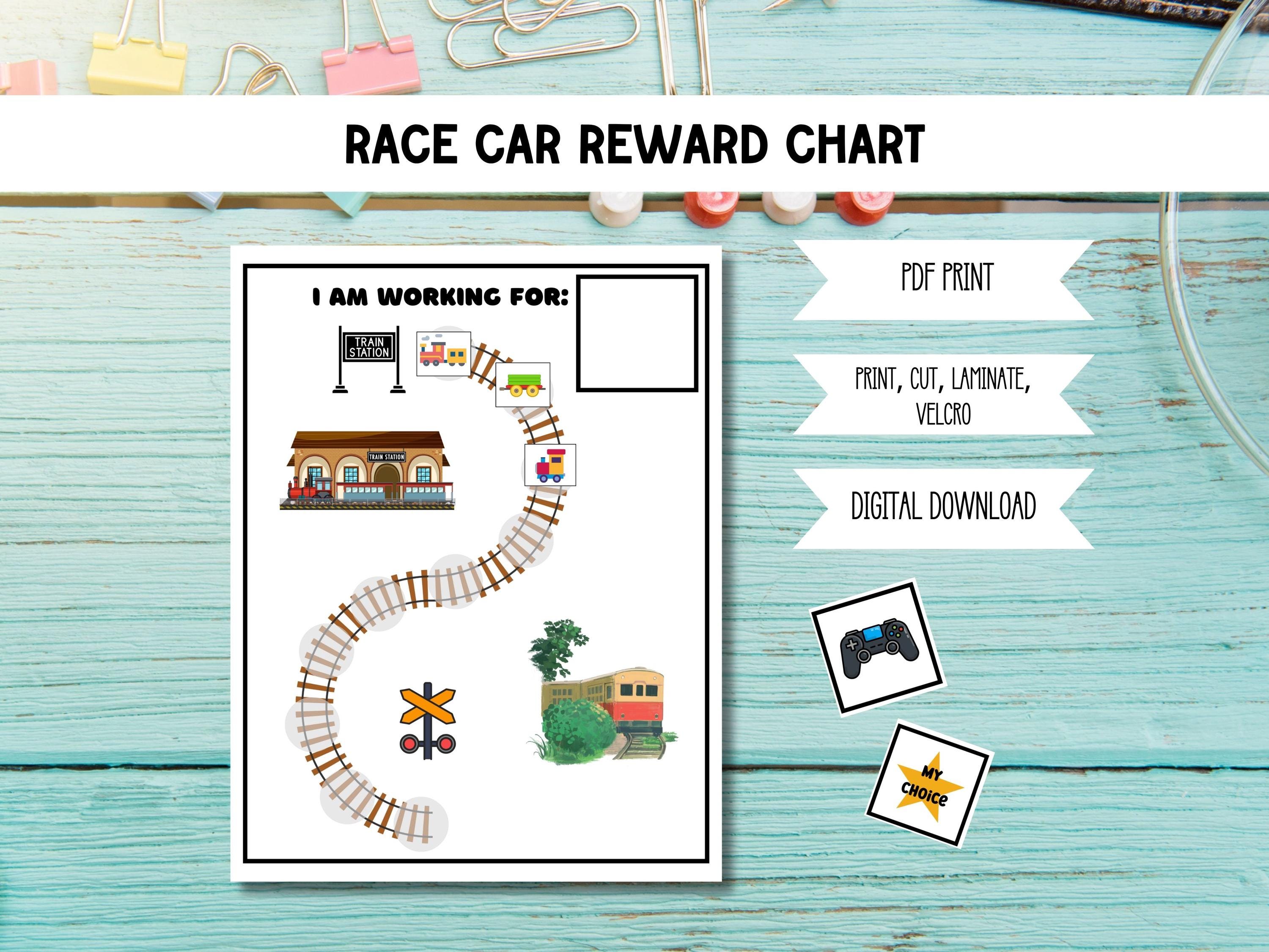 Train Behaviour Sticker Chart Kids Train Reward Chart Digital Download | Behavior and Teaching ...