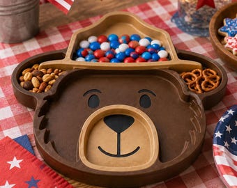 Smokey The Bear Inspired Snack Tray