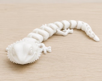 Flexi Bearded Dragon STL File I Articulated 3D Printable Lizard | Reptile Fidget | Digital Download