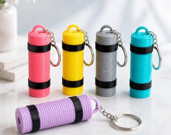 Mini Yoga Mat Keychain STL File | Rolled Mat Design (Digital Download)