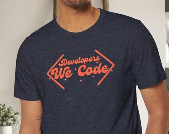 Koszulka organiczna „Deweloperzy We Code”: prezent dla geekowego programisty