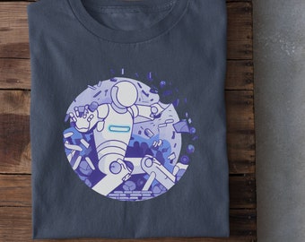 Surreal Escape Art Shirt, Dreamcore Grafik-T-Shirt, Abstraktes, psychedelisches Design