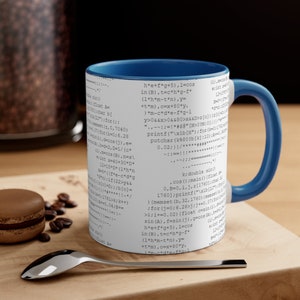 Coder Themed Kaffeetasse, 11oz - Donut.c