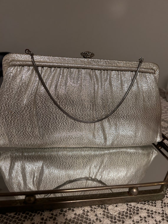 Vintage Harry Levine wedding clutch