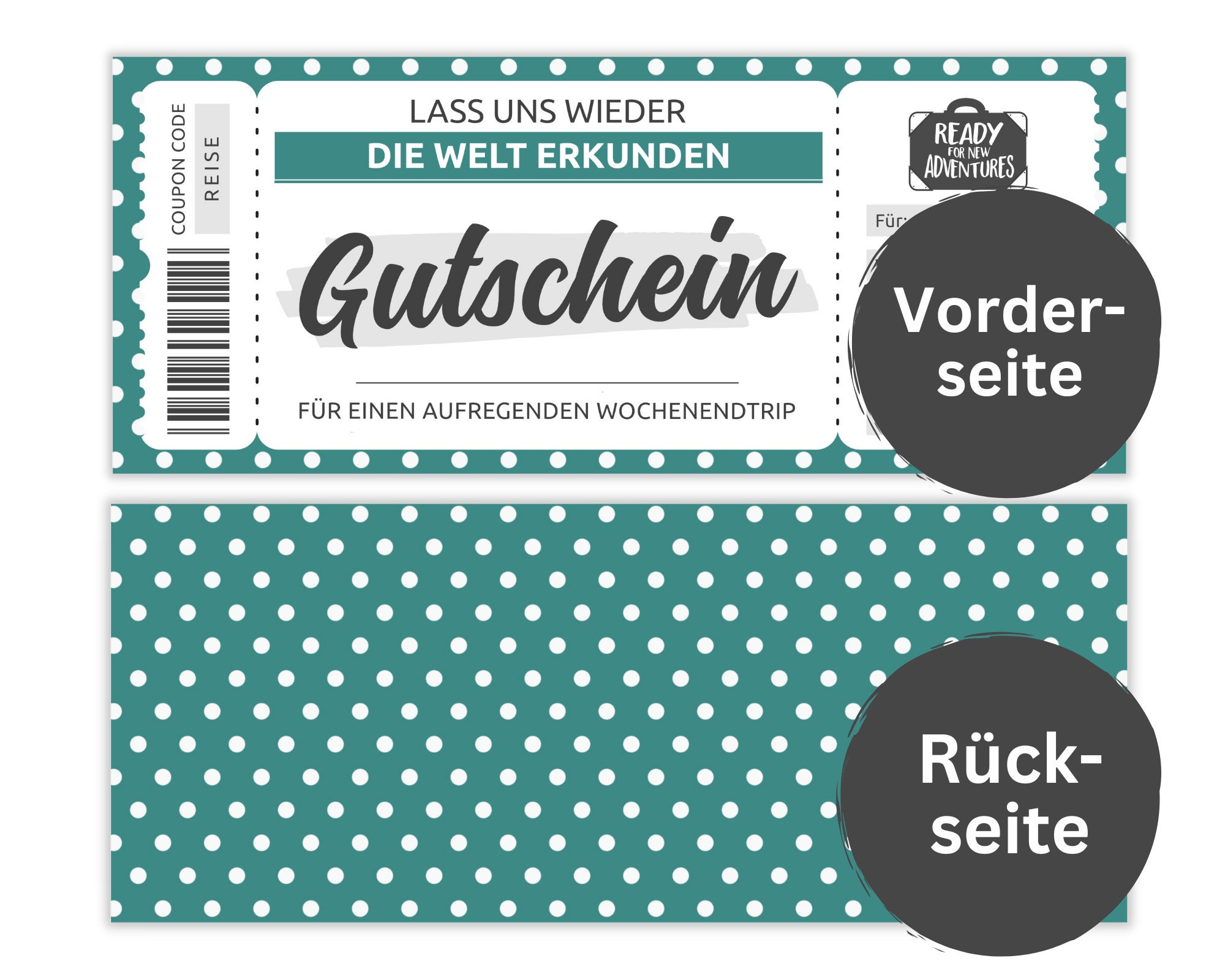 Gutschein Wochenendtrip Vorlage Kostenlos