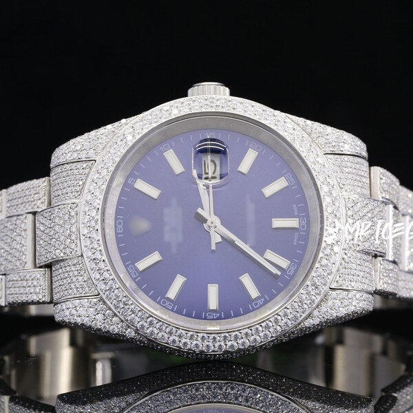 Lab Diamond Watch Etsy