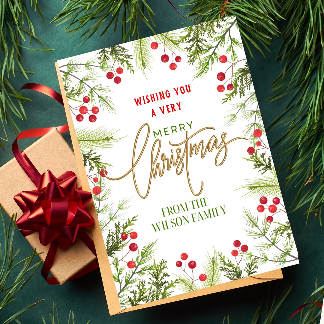 Christmas Cards Boxes Christmas Cards African American Brock Etsy