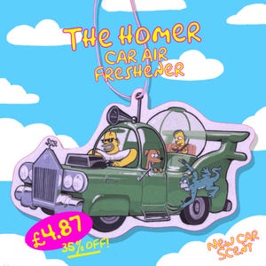 Simpsons Air Freshen - Etsy